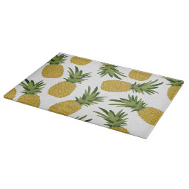 Ananas tropisches Fruchtmuster Schneidebrett