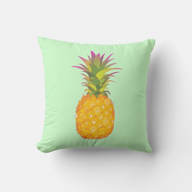 Ananas - tropisches Kissen (Vorderseite)