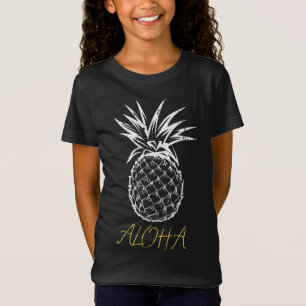 Ananas Tropisches Obst Aloha Ananas Grafik T-Shirt