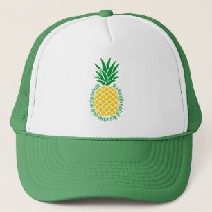 Ananas Truckerkappe