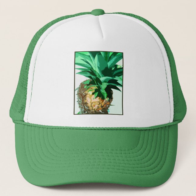 Ananas Truckerkappe (Vorderseite)