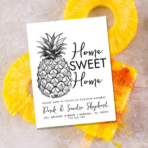 Ananas Umzugs Postkarte Tropisches Ne