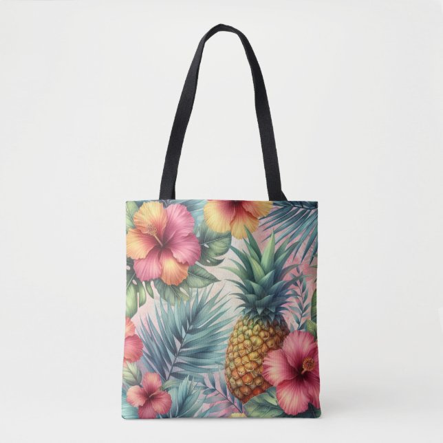 Ananas und Blume Muster (Vorderseite)