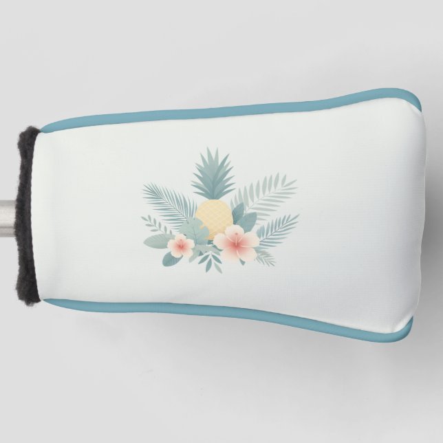 Ananas und Hawaii Golf Headcover (Vorderseite)