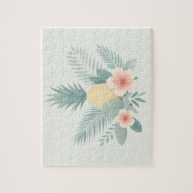 Ananas und Hawaii Puzzle (Vertikal)