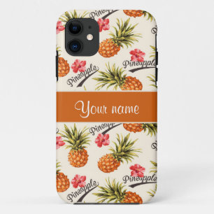Ananas und Hibiskus Case-Mate iPhone Hülle