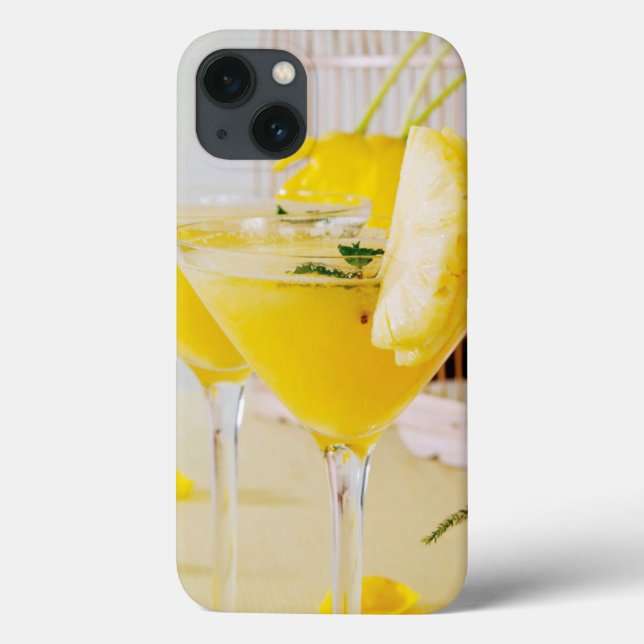 Ananas- und Ingwer-Fresca-Cocktail Case-Mate iPhone Hülle (Rückseite)