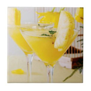 Ananas- und Ingwer-Fresca-Cocktail Fliese
