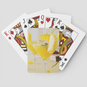Ananas- und Ingwer-Fresca-Cocktail Spielkarten