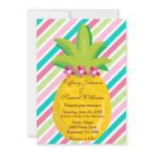 Ananas und Regenbogen Streifen