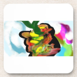 Ananas und Welle Getränkeuntersetzer