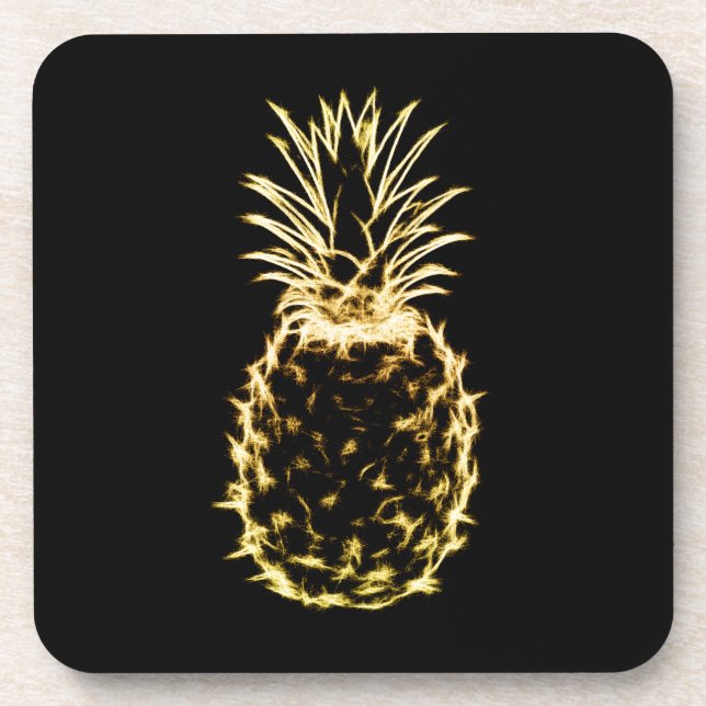 Ananas Untersetzer (Vorderseite)