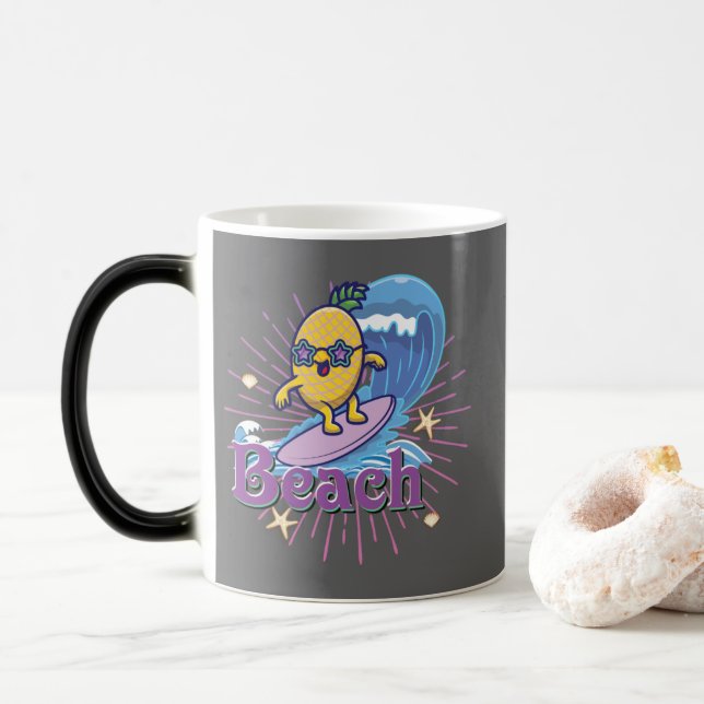 Ananas Verwandlungstasse (Mit Donut)