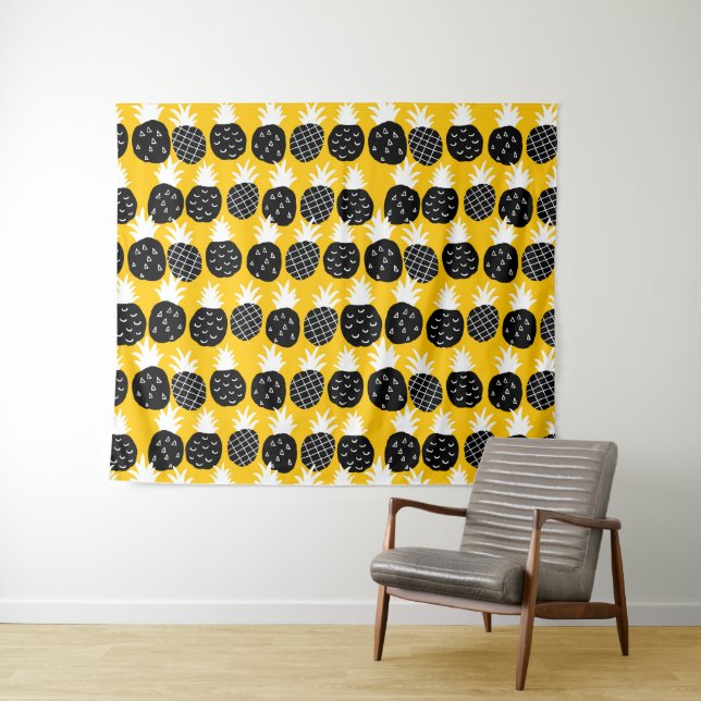 Ananas Wandteppich (Beispiel (Horizontal))