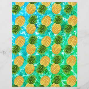 Ananas-Wasserpapier