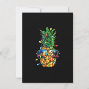 Ananas Weihnachtsbaum Lichter Weihnachten Weihnach Einladung