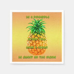 Ananas-Weisheit Serviette