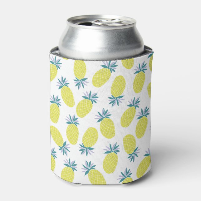 Ananas Yummy Yellow Summer Frucht Dosenkühler (Kanne Vorderseite)