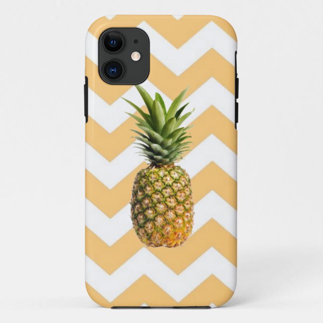 Ananas-Zickzack iPhone 5 Fall ™ Case-Mate iPhone Hülle (Rückseite)
