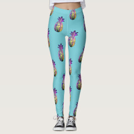 Ananaseilblau Leggings