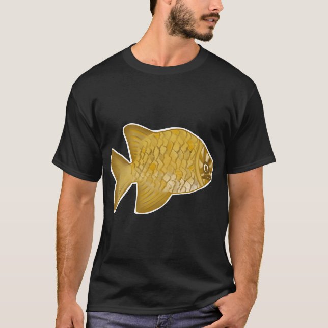 Ananasfisch T-Shirt (Vorderseite)