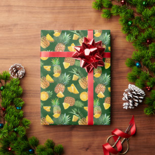 Ananasmuster 9 geschenkpapier