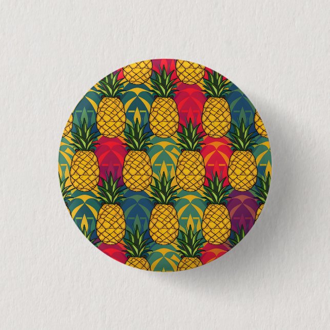 Ananasmuster  button (Vorderseite)