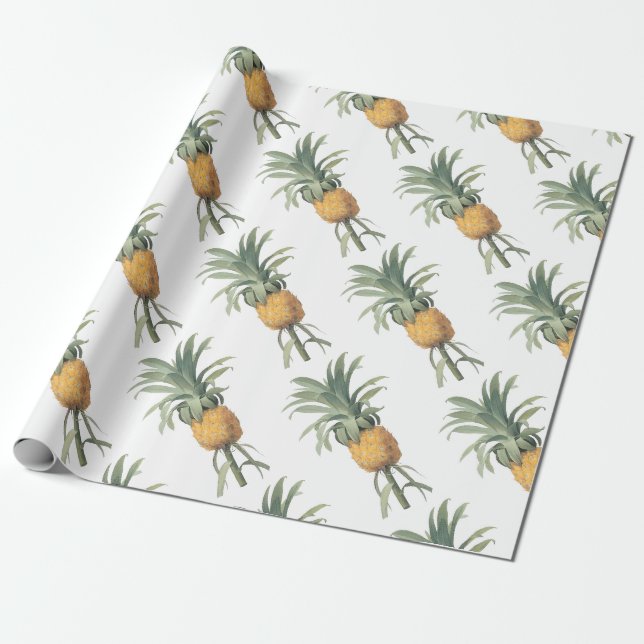 Ananasmuster Geschenkpapier (Ungerollt)