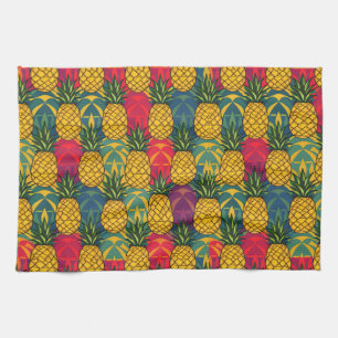 Ananasmuster geschirrtuch
