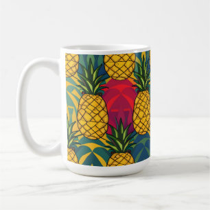 Ananasmuster kaffeetasse