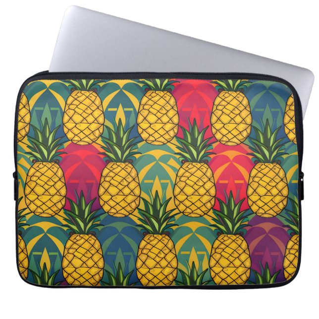 Ananasmuster  laptopschutzhülle (Vorderseite)