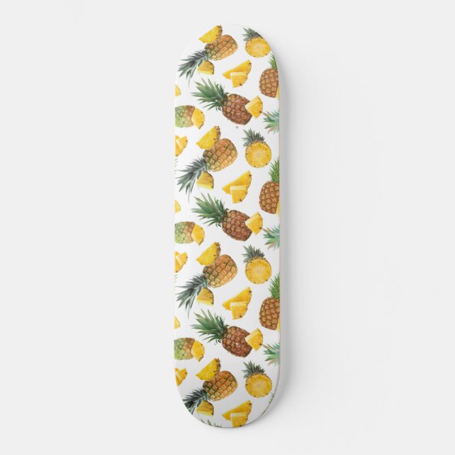 Ananasmuster Skateboard (Vorderseite)