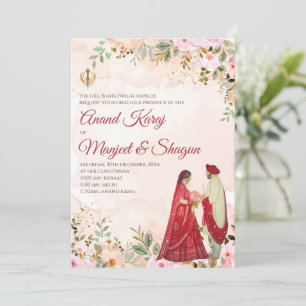 Anand Karaj Wedding Cards & Sikh Einladungen
