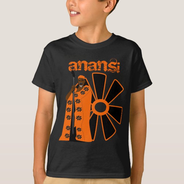 ANANSI DER TRICKSTER T-Shirt (Vorderseite)
