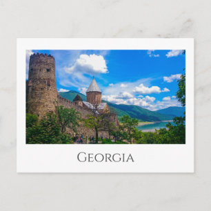 Ananuri Castle Georgia Postkarte