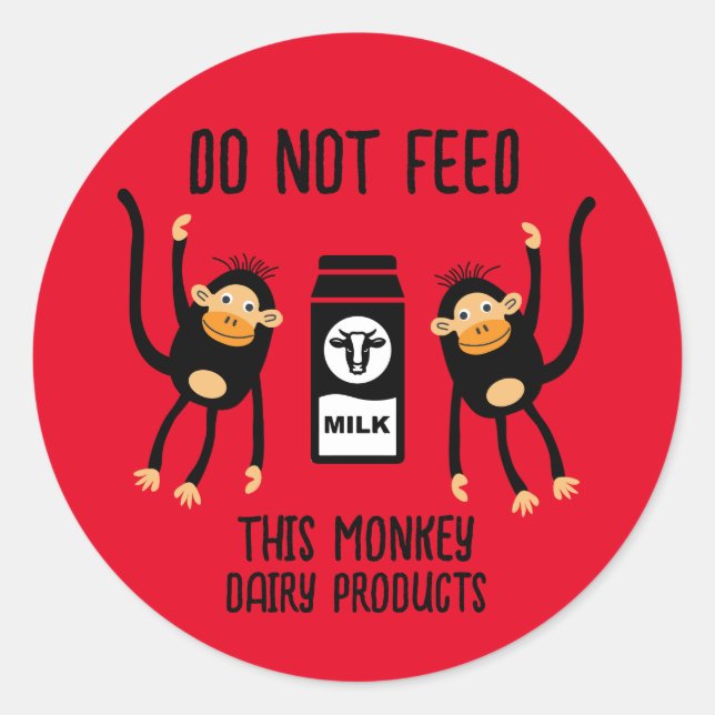 Anaphylaxie Kinder Allergische Warnhinweise Runder Aufkleber (Vorderseite)