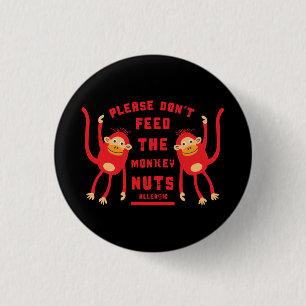 Anaphylaxie Nut Allergien Button