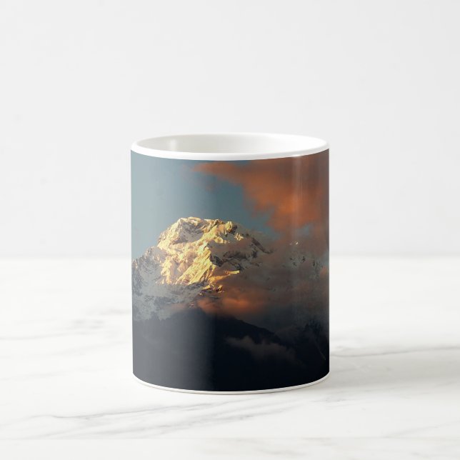 Anapurna Sonnenuntergang Kaffeetasse (Mittel)