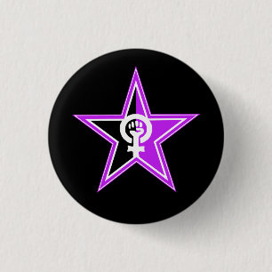 Anarcha-feministischer revolutionärer Knopf Button