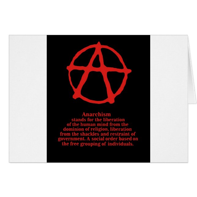 Anarchie (Vorderseite (Horizontal))