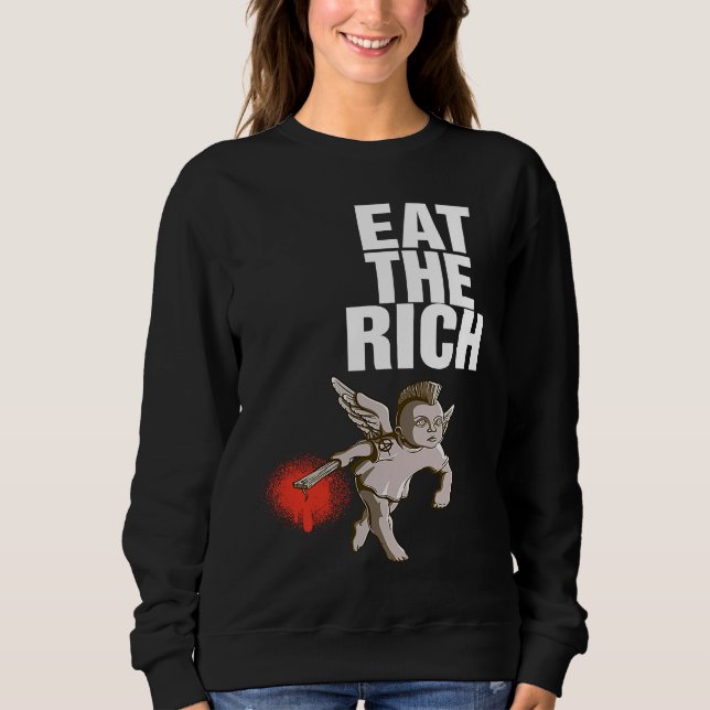 Anarchie Antikapitalist Sweatshirt (Vorderseite)