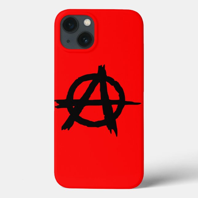 Anarchie Case-Mate iPhone Hülle (Rückseite)