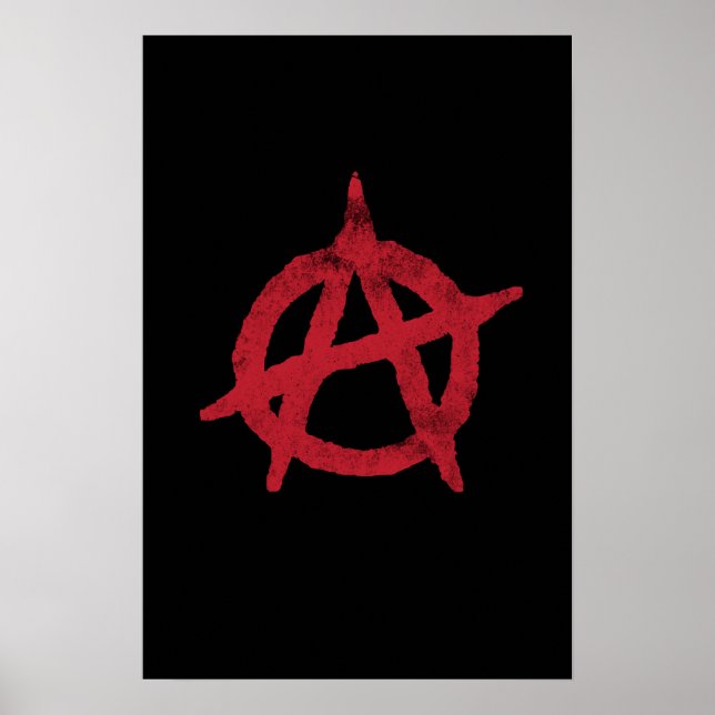 Anarchie Circle A Poster (Vorne)