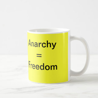 Anarchie-= Freiheits-Tasse Tasse
