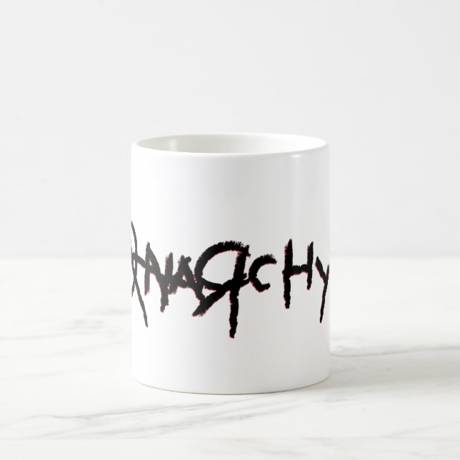 Anarchie im Pokal Kaffeetasse (Mittel)