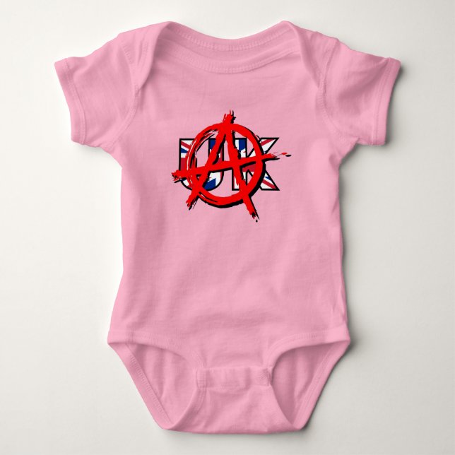 Anarchie in der... UK Baby Strampler (Vorderseite)