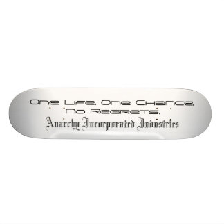 Anarchie Inc. - Alte Schulbehörde Skateboard