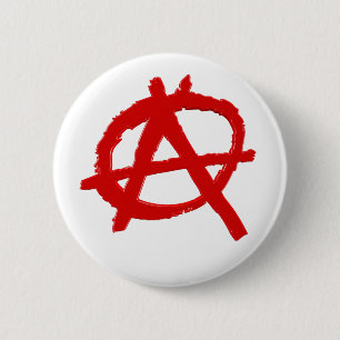 Anarchie-Knopf (rd) Button