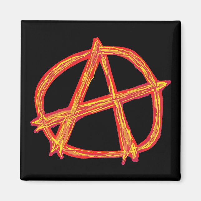 Anarchie Magnet (Vorne)