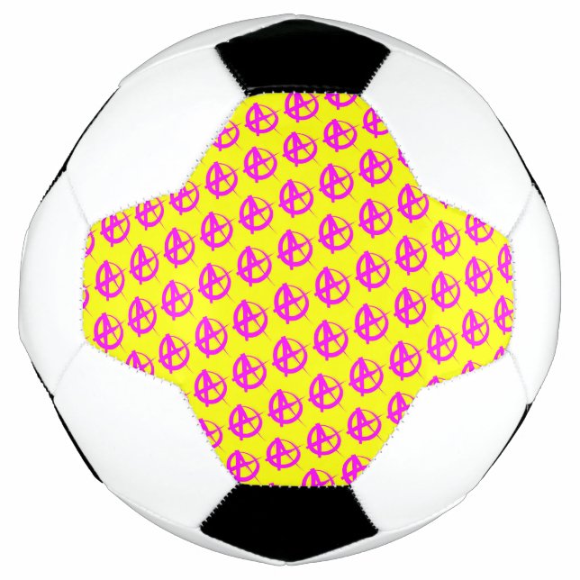 Anarchie Muster Fußball (Vorderseite)